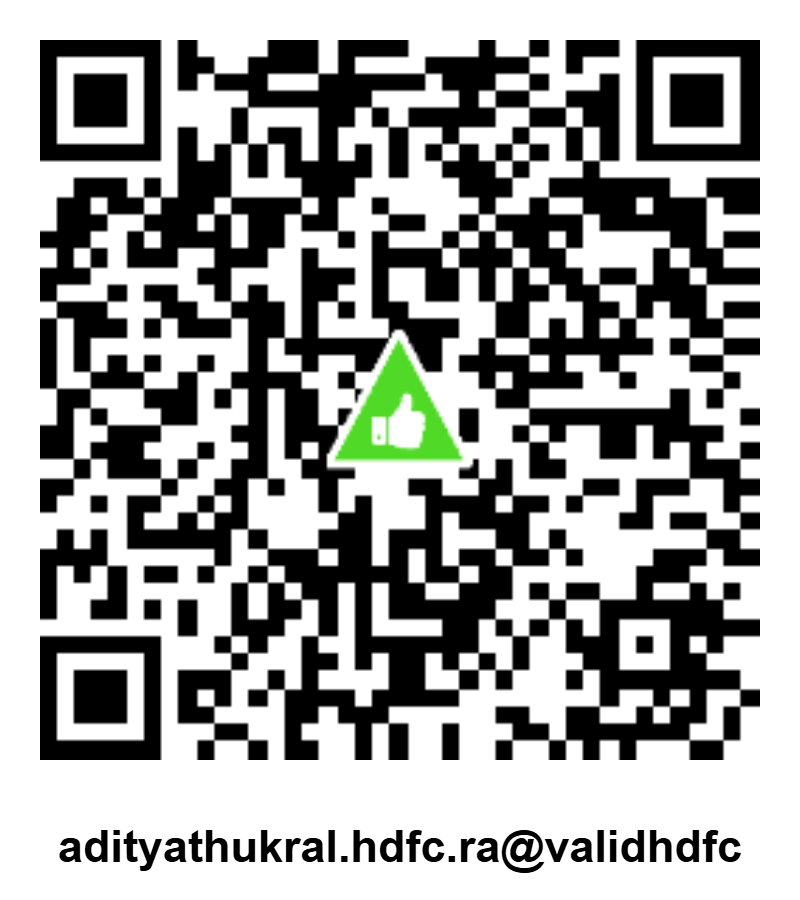 Payment QR code for AT Research and Risk Managers — HDFC Bank current account